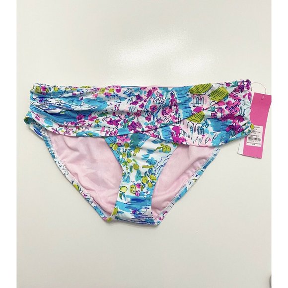 Lilly Pulitzer Other - Lilly Pulitzer Lagoon Sarong Hipster Bottoms